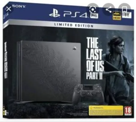 Console Playstation 4 PRO - Ed The Last of Us Part II R$ 3500