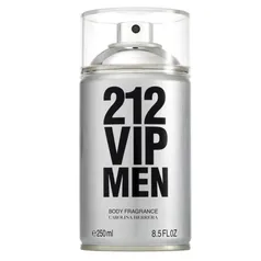 [R$105 AME] Carolina Herrera 212 VIP Men Masculino Body Spray 250ml