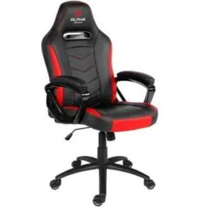 Cadeira Gamer Alpha Gamer Kappa, Black Red | R$720