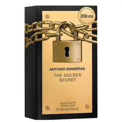 The Golden Secret Antonio Banderas Eau de Toilette - Perfume Masculino 200ml