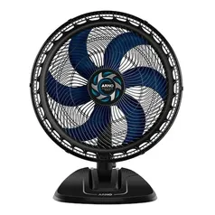 Ventilador de mesa Arno 50cm VB50 Xtreme Force Breezer Preto com Azul 127v - 110V. Esse valor é com o cupom que sede 20 % de desconto.