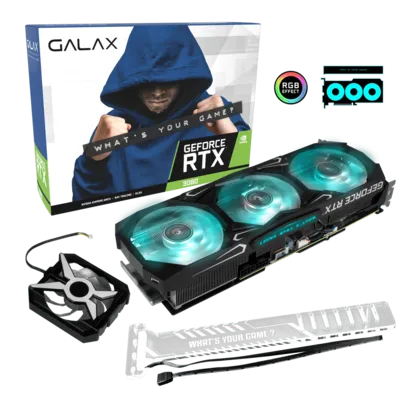 Placa de Video GALAX GeForce RTX 3080 SG (1-Click OC) LHR 10GB GDDR6X 320-bit - 38NWM3MD99RG