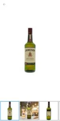 [R$70 MagaluPay] Whisky Irlandês Jameson 750ml | R$90