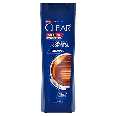 [Rec/ + por - R$15,83] Clear Shampoo Anticaspa Men Queda Control Frasco 400Ml