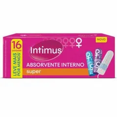 Absorvente Intimus Interno - 16 unidades | R$6