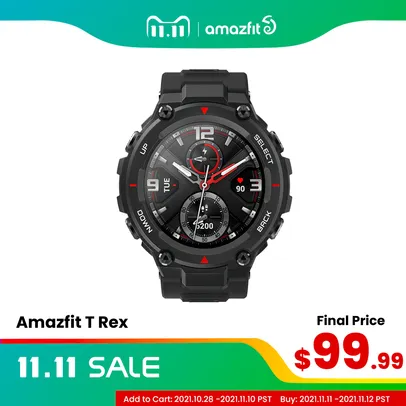 [11/11] Smartwatch Amazfit T Rex