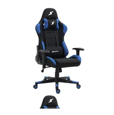 Cadeira Gamer SuperFrame Speed, Reclinável, Tecido, Preto e Azul