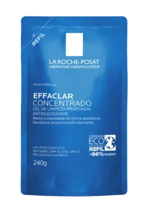 [Leve 3 pague 2] La Roche-Posay Effaclar Concentrado Refil - Gel de Limpeza Facial 240g