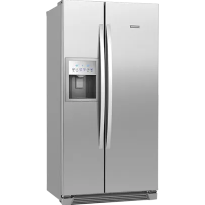 [CC Shoptime] Refrigerador Side by Side SS72X 504L Titanium Electrolux