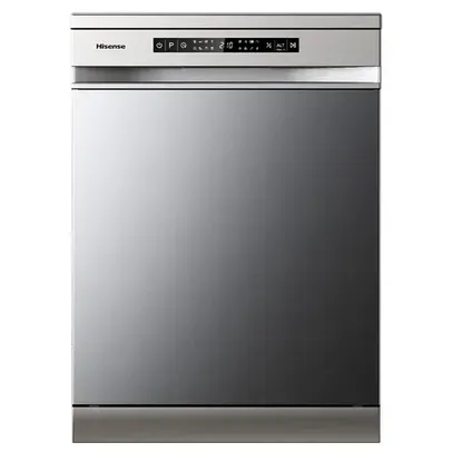 [PRIME ] Lava-Louças Hisense Inox 220V com 15 Serviços, 08 Programas de Lavagem e Painel Eletrônico - HS643E40XBR