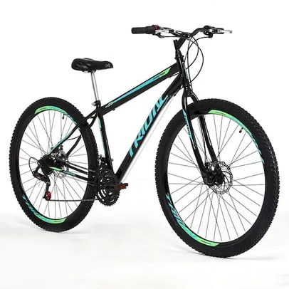 Bicicleta Tridal Reaction Mountain Bike Aro 29 36 Raios Freios a Disco