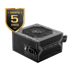 Fonte MSI MAG A650BN, ATX, 650W, 80 PLUS Bronze, PFC Ativo, Entrada Bivolt, Preto - 306-7ZP2B22-CE0