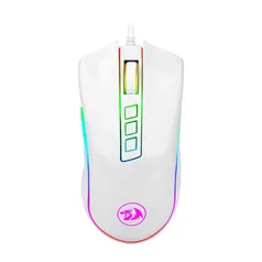 Mouse Gamer Redragon Cobra Lunar White rgb 10000 dpi M711W