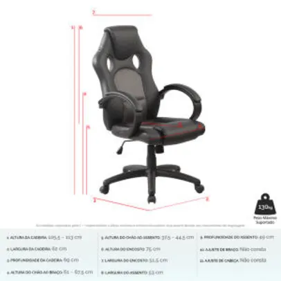 cadeira gamer tokio  - R$494