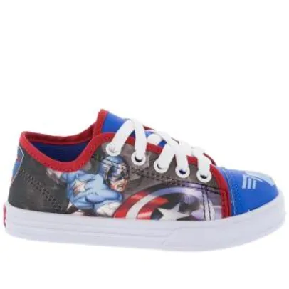 TÊNIS INFANTIL DISNEY CAPITÃO AMÉRICA AZUL - 28 a 31 - R$24