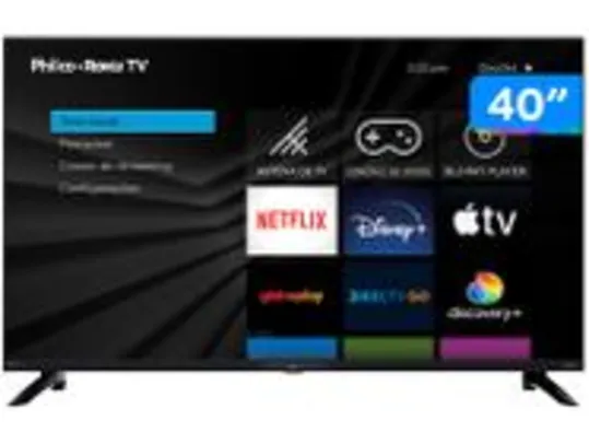 Smart TV 40” Full HD D-LED Philco PTV40G7ER2CPBLF