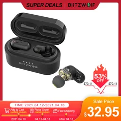 [Novos usuários] Fone de Ouvido Blitzwolf FYE7 TWS | R$122