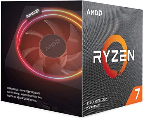 [PRIME] Processador AMD Ryzen 7 3700X (AM4-8 núcleos / 16 threads - 3.6GHz) | R$2.249