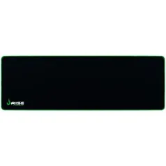 KaBuM! - Mousepad Gamer Rise Mode Speed, Extra Grande (900x300mm) Costura Verde - RG-MP-06-ZG