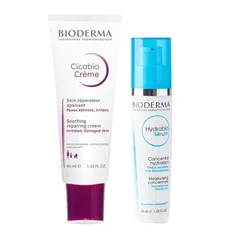 Bioderma Cicabio + Hydrabio Kit - Hidratante Facial + Sérum Concentrado Kit