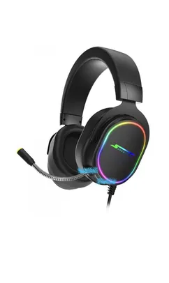 Headset Gamer SuperFrame, VELKA, 7.1 Surround, RGB, USB, Black