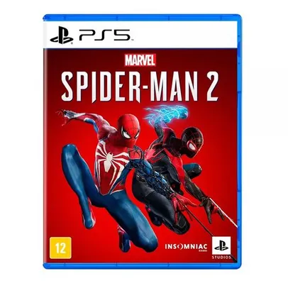 [Cashback Pelando R$ 188] Game Marvel's Spider-Man 2 Edição Standard Playstation 5 -  PS5