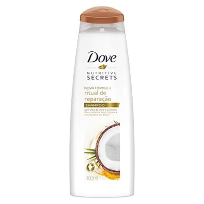 [10 UNI] Shampoo Ritual de Reparação Dove Nutritive Secrets Frasco 400mL | R$7,36