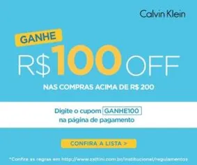 Ganhe 100 reais em compras acima de 200