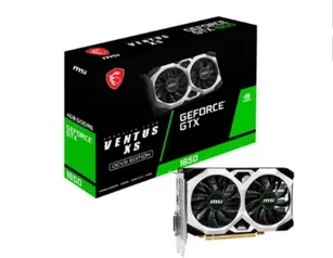 Placa de Vídeo GTX 1650 D6 Ventus XS OCV3 MSI NVIDIA GeForce