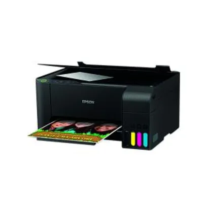Multifuncional Epson Tanque de Tinta L3110 EcoTank Colorida - Imprime, Digitaliza e Copia - R$683