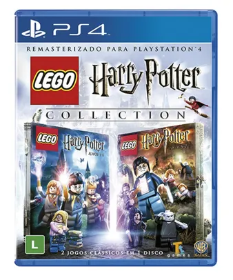[App] LEGO Harry Potter Collection PS4 - Mídia física 