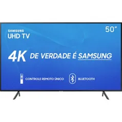 Smart TV LED 50" Samsung 50RU7100 Ultra HD 4K 3 HDMI 2 USB - R$2.099