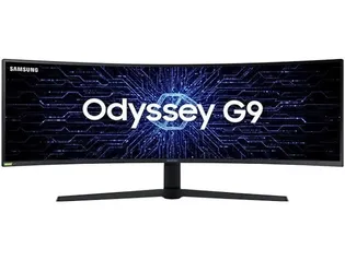 Monitor Gamer Curvo Samsung Odyssey 49'' DQHD 240Hz 1ms HDMI Display Port USB 