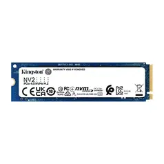 SSD Nvme Kingston NV2 1TB de armazenamento M.2 2280 PCIE 4.0 - Notebook e Computador 