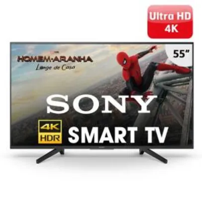 Smart TV LED 55" UHD 4K Sony BRAVIA KD-55X705F com HDR | R$1.999