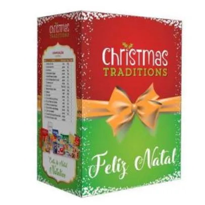 [AME] Cesta De Natal Christmas Traditions por R$ 25 (com AME)