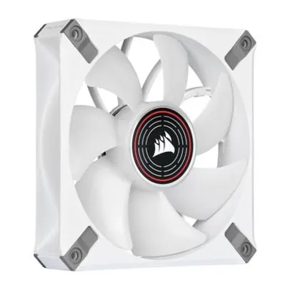 Cooler FAN Corsair Elite Premium Magnetic, 120mm, LED Vermelho, Branco - CO-9050126-WW