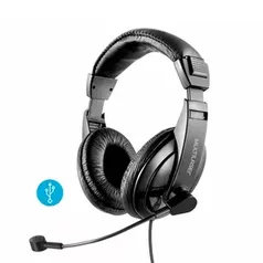 Headset Multilaser Giant USB - PH245, Para PC e Notebook | Preto - 53251-581940