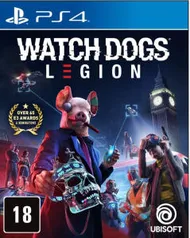 [Cliente |a|mais] Jogo Watch Dogs Legion - PS4 [R$119]