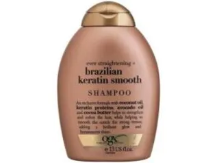 Shampoo Ogx Brazilian Keratin Smooth - 385ml l R$ 3,40