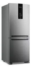 Geladeira com freezer inverter Brastemp  BRE57FK con capacidad de 447L 220V -inox