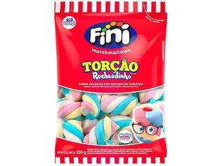 (Leve 3 Pague 2) Marshmallow Recheado Fini Torção 250g | R$ 5,33 unid