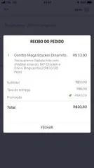 [Usuários Selecionados] R$40 de desconto no uber eats