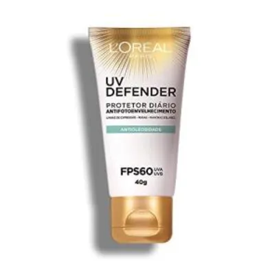 Protetor Diário L'Oréal Paris Uv Defender Antioleosidade Fps 60 | R$ 33