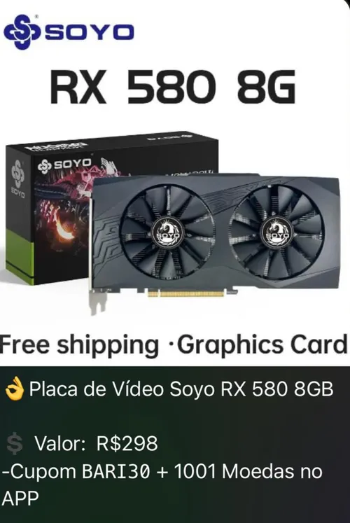 Imagen na descrição da promoção