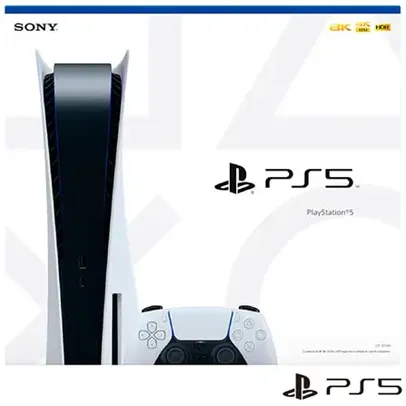 Playstation® 5 com 825 GB e 01 Controle DualSense™ sem Fio