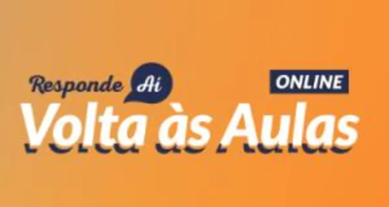 Assinatura grátis Responde Aí - Estudos EAD | Até dia 23/08