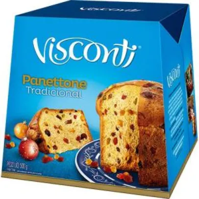 Panettone  ou Chocotone Visconti 0,99 PRIMEIRA COMPRA