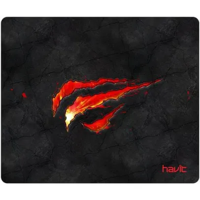 Mousepad Gamer Havit, Black-Red, HV-MP837 | R$ 9