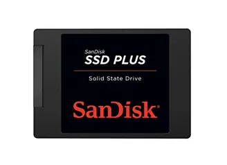 SD Sandisk Plus, 480GB, SATA, Leitura 535MB/s, Gravação 445MB/s